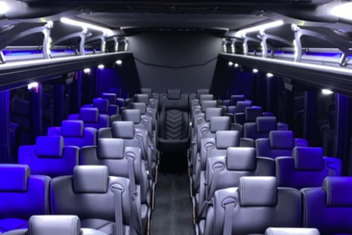 Lake Havasu City Charter Bus Interior