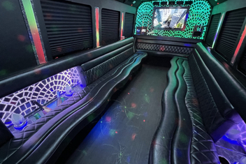 Lake Havasu City Limo Bus Interior