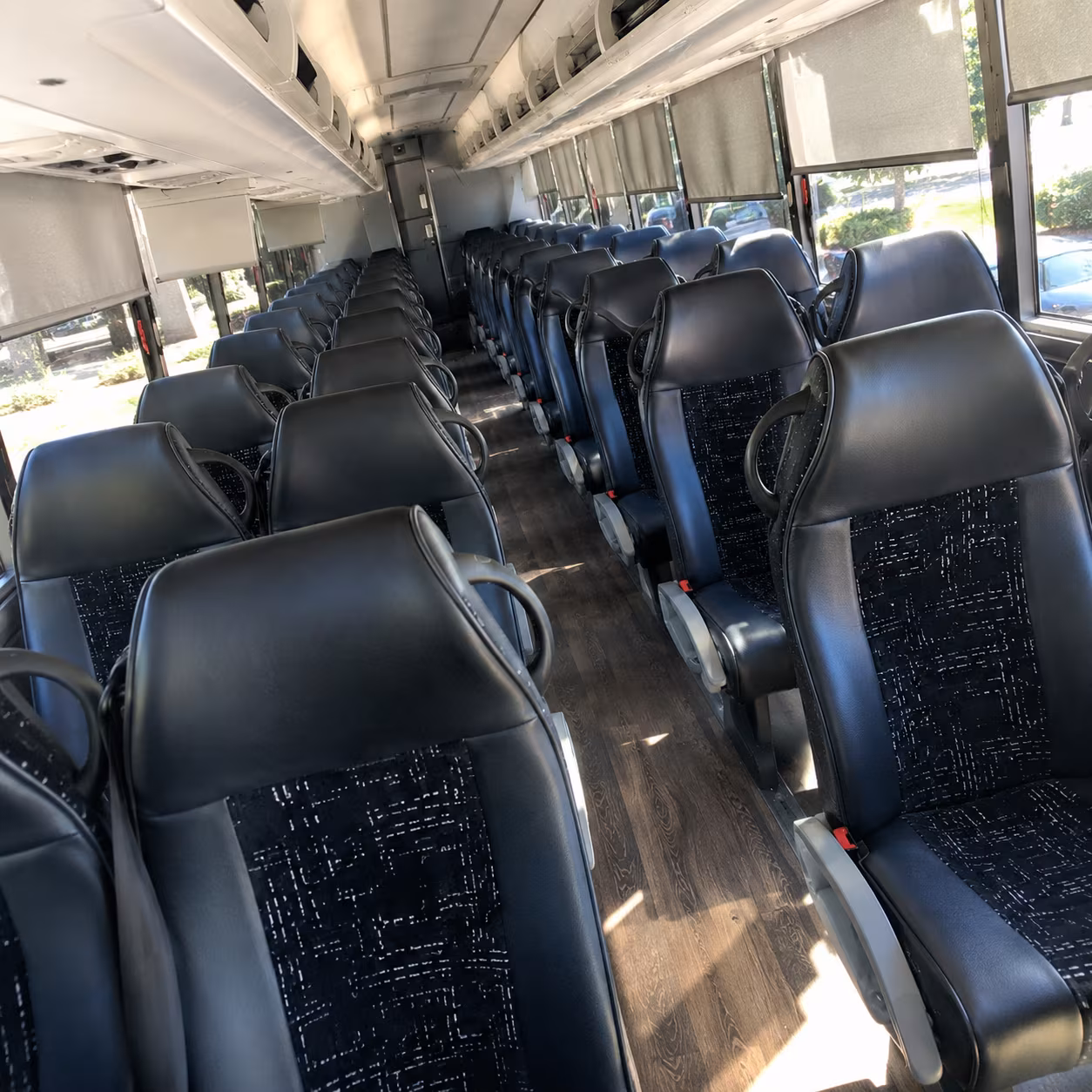 lake havasu city charter bus interior